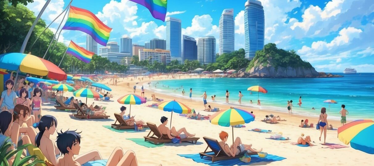 Gay-Strand in Pattaya: Dongtan Beach