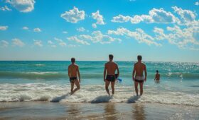 Schwuler Strand Punta della Suina