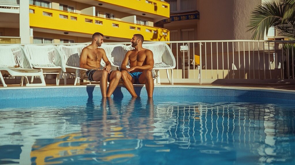 Gay Hotel auf Gran Canaria Pool